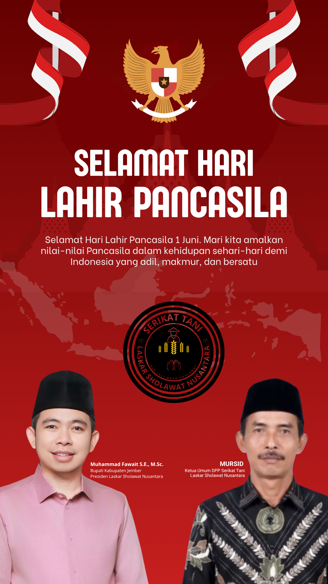 Merah Emas Putih Modern Hari Lahir Pancasila Instagram Story Merah Emas Putih Modern Hari Lahir Pancasila Instagram Story
